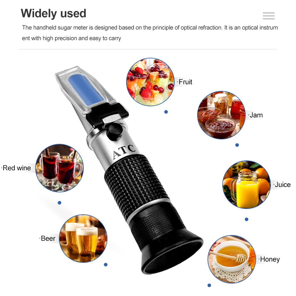 2 in 1 Handheld Alcohol Brix R - Wine To Beer Alcohol recension och pris