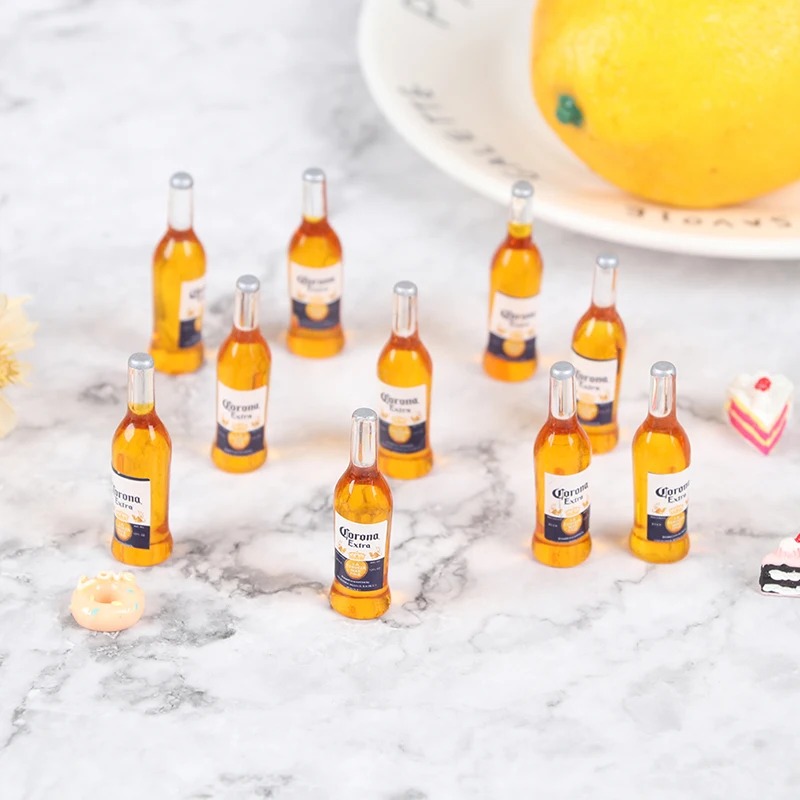 10Pcs 1:12 Scale Mini Resin Be - Wine Y Beer recension och pris
